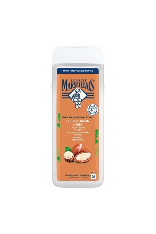 Le Petit Marseillais Organik Argan ve Shea Duş Jeli 400 ml