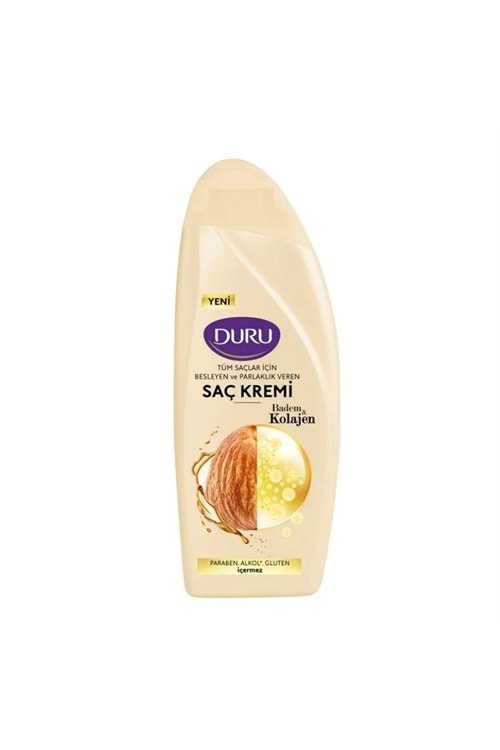 Duru Saç Kremi 500 ml Kolajen-Badem