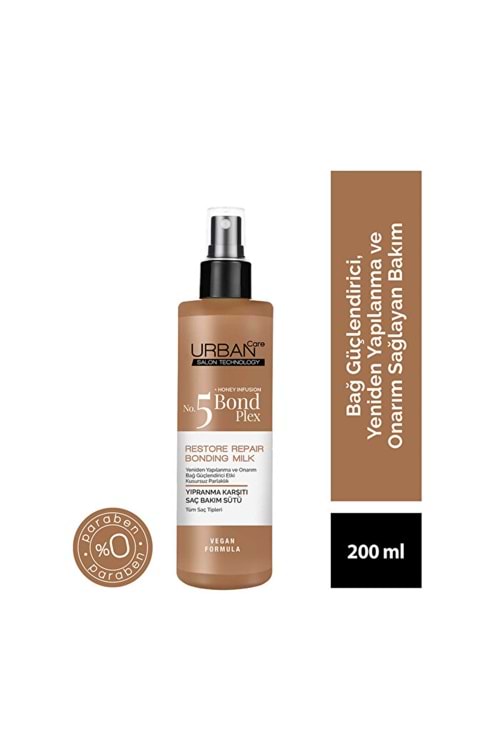 Urban Care Bond Plex Yıpranma Karşıtı Saç Bakım Sütü No: 5 - 200 ml