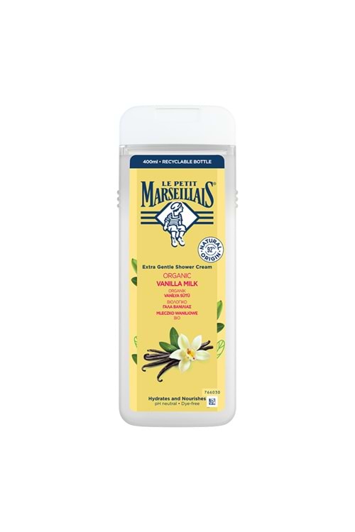 Le Petit Marseillais Vanilya Sütü Duş Jeli 400 Ml