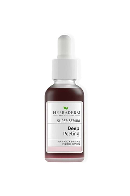 Herbaderm Super Serum AHA Kırmızı Peeling 30 ml