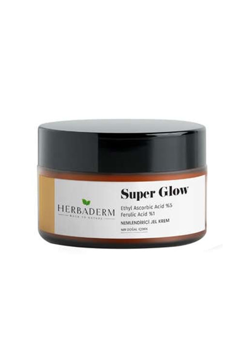 Herbaderm Super Glow Leke Oluşumuna Karşı Cilt Tonu Eşitleyici Nemlendirici Jel Krem 50 ml