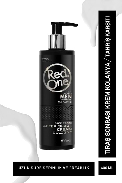 RedOne Krem Kolonya Silver 400 ml
