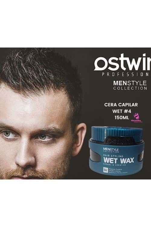 Ostwint MenStyle Collection Saç Şekillendirici Wax no:4 150 ml.