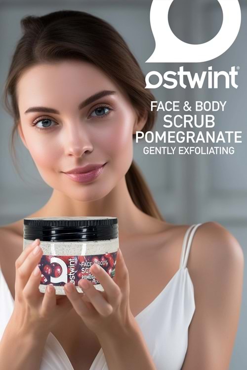 Ostwint Yüz ve Vücut Scrub Jel Nar 300ML