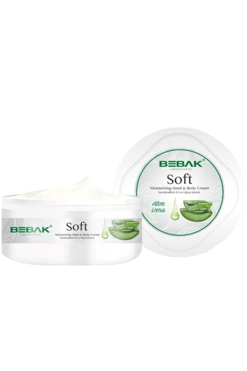 Bebak Nemlendirici El & Vücut Kremi Aloe Vera - Soft Moisturising Hand & Body Cream 300 ml