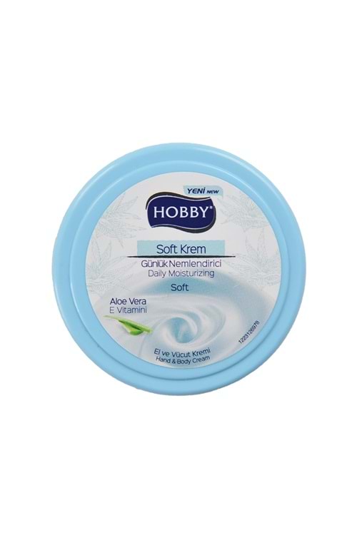 Hobby Soft Günlük Nemlendirici Krem Aloe Vera + E Vitamini 20 ml.