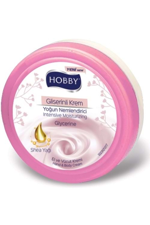 Hobby Gliserinli Yoğun Nemlendirici Krem Shea Yağı 20 ml.