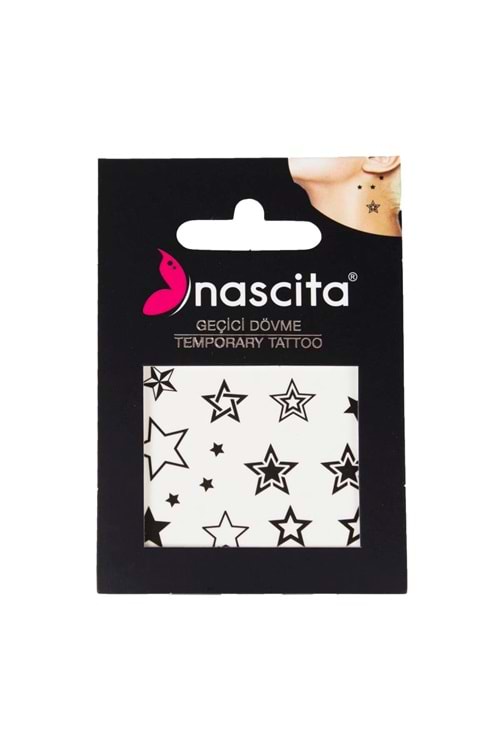 Nascita Yüz Sticker Geçici Dövme Stars Sticker - 20