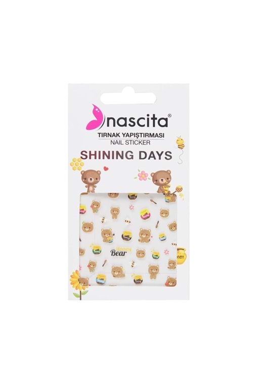 Nascita Honey Bear Tırnak Stickerı - 22