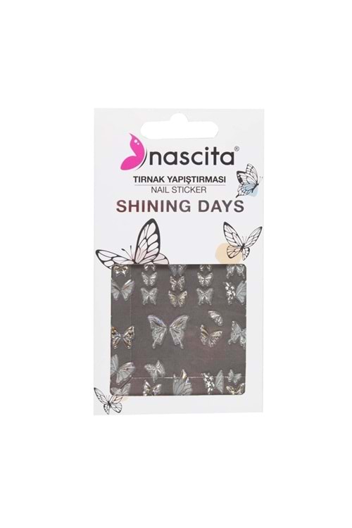 Nascita Butterfly Tırnak Stickerı - 27