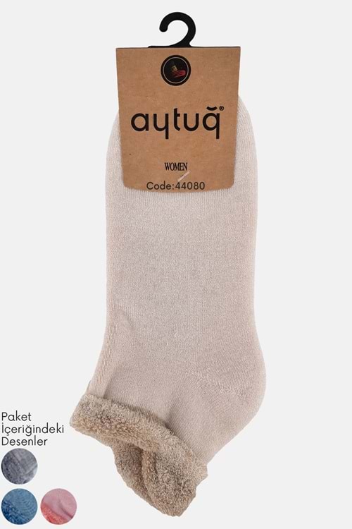 Aytuğ Kadın Soket Çorap Modal Tencel 1 Adet - Asorti Renk