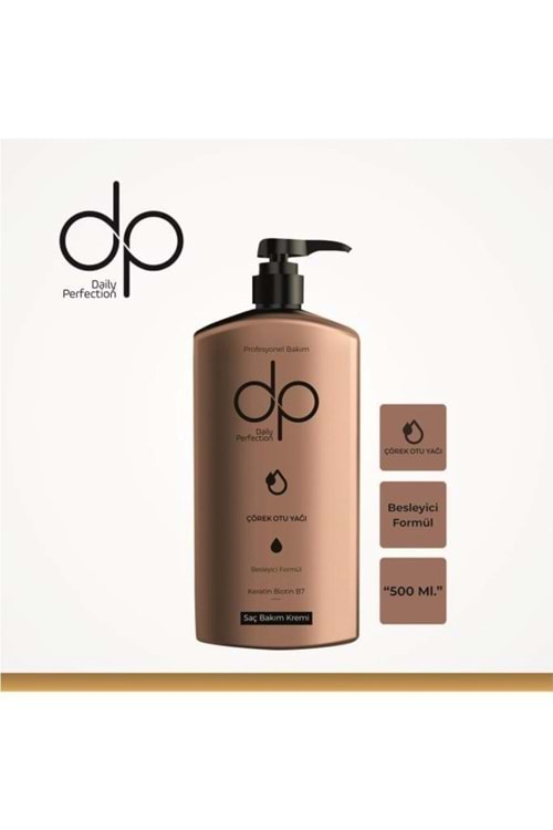 Dp Daily Perfection Pro Çörek Otu Yağı Saç Kremi 500 Ml