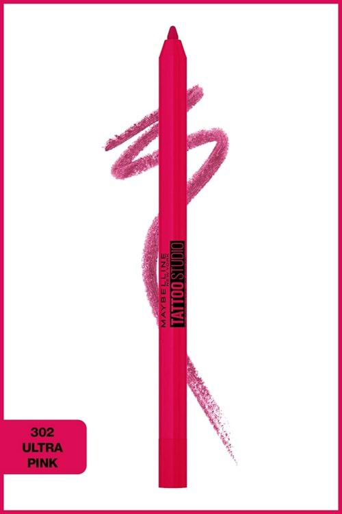 Maybelline New York Tattoo Liner Jel Göz Kalemi Ultra Pink TATTO LİNER