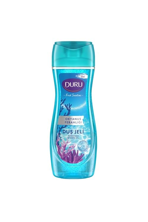 Duru Fresh Sensations Okyanus Ferahlığı Canlandıran Arındırıcı Tanecikli Duş Jeli 450 ml.