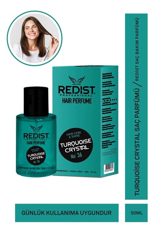Redist Saç Parfümü Turquoise Crystal 50 ML