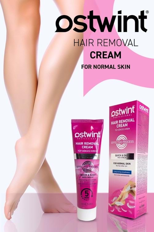 Ostwint Normal Ciltler için Tüy Dökücü Krem 100 ml Kadın