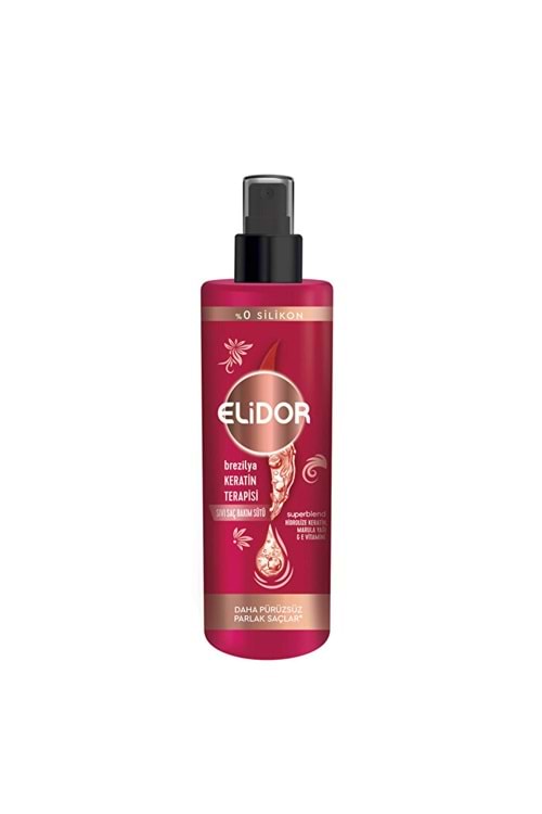 Elidor Brezilya Keratin Terapisi Sıvı Saç Bakım Sütü 200 ml