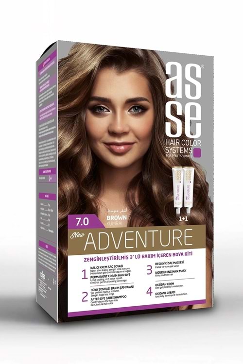 Asse 7.0 Kumral 50+50ml Set Boya