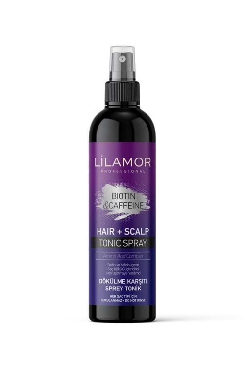 Lilamor Tonik Sprey Biotin & caffeine 250 ml.