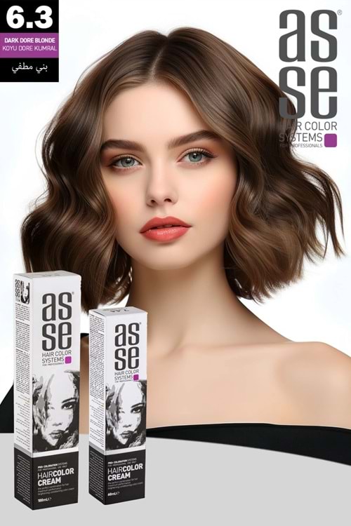 Asse 6.3 Koyu Dore Kumral - 60ml Tüp Boya