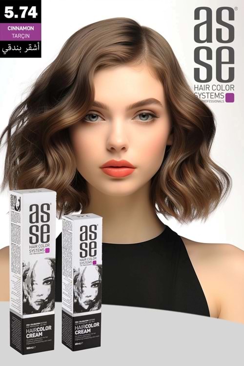 Asse 5.74 Tarçın - 60ml Tüp Boya