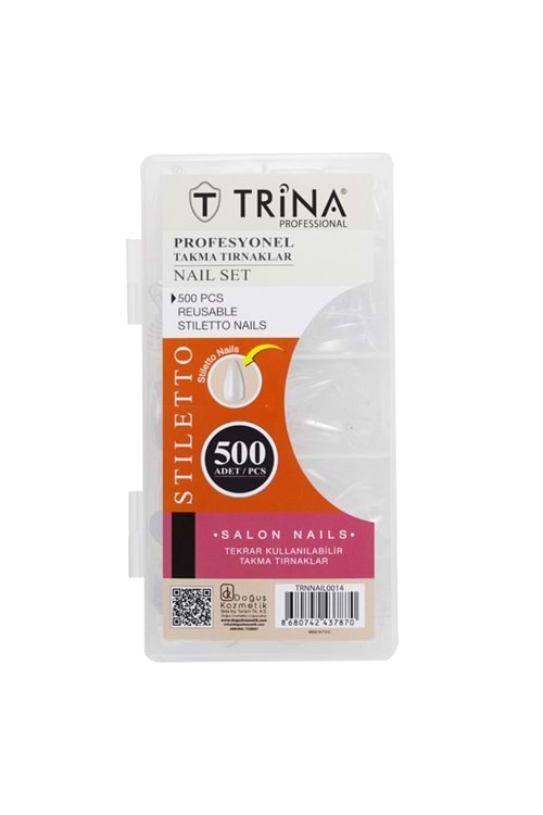 Trina Takma Tırnak 500 ‘lü Kutulu (Stiletto )