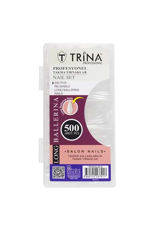 Trina Takma Tırnak 500 ‘lü Kutulu ( Long Ballerina )