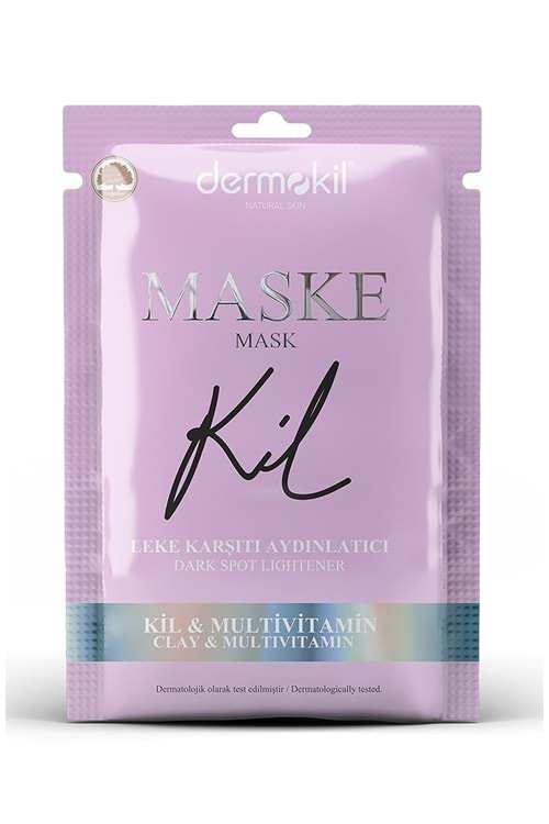 Dermokil Leke Karşıtı Aydınlatıcı Maske Kil Multivitamin 15 Ml