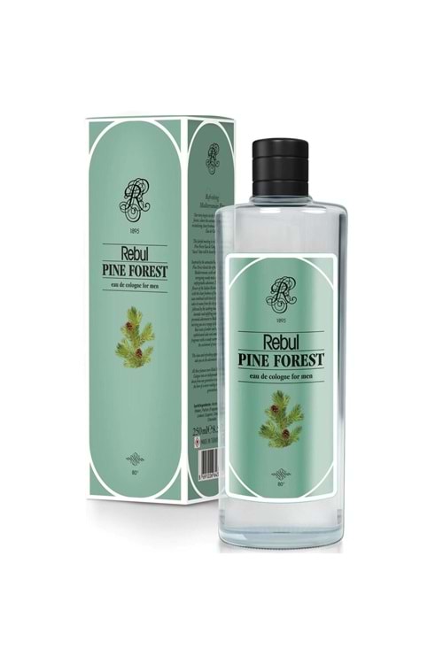 Rebul Pine Forest Kolonya Cam Şişe 250 ml