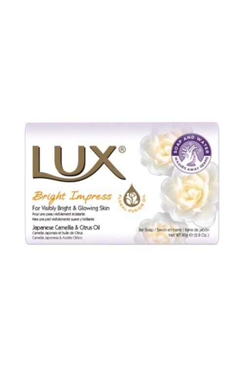 Lux Kalıp Sabun 80g Bright Impress Japon Kamelyası ve Narenciye Yağı