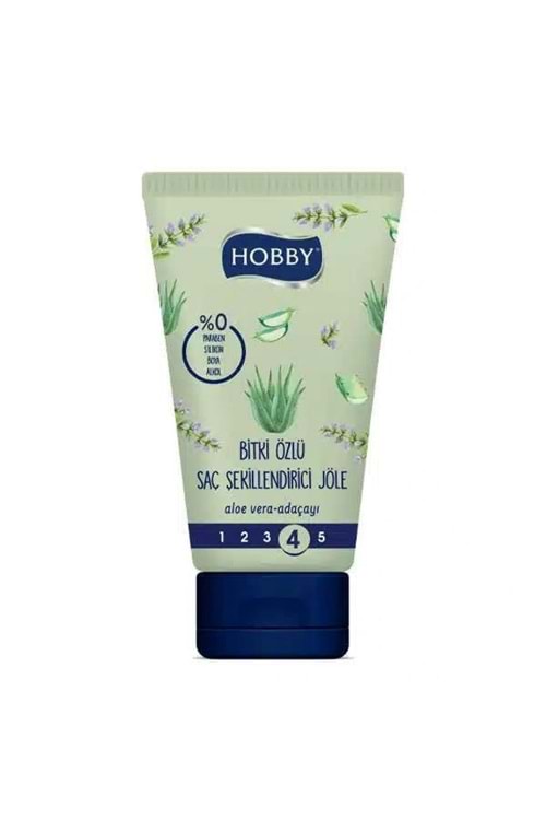 Hobby Bitki Özlü Aloe Vera Adaçayı Özlü Saç Şekillendirici Jöle 150 Ml
