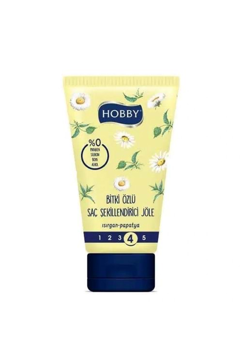 Hobby Bitki Özlü Isırgan Papatya Özlü Saç Şekillendirici Jöle 150 Ml
