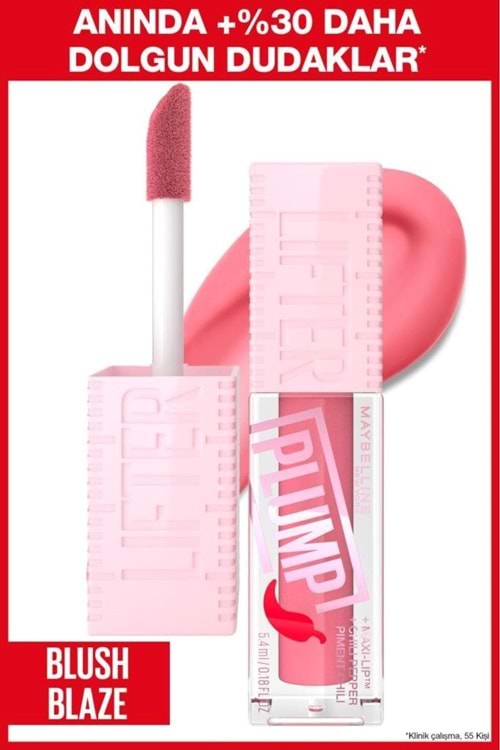 Maybelline New York Lifter Plump Dudak Parlatıcısı 001 Blush Blaze 30158719