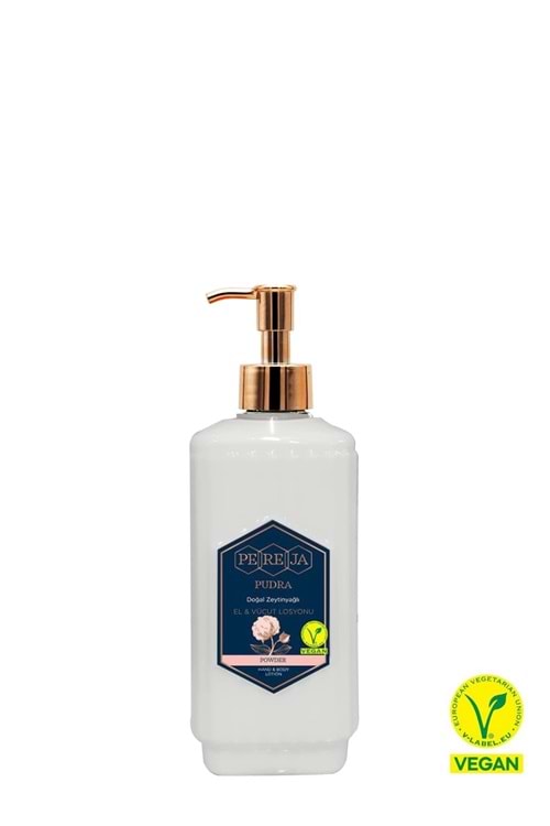 Pereja Pudra Doğal Zeytinyağlı El ve Vücut Losyonu 250 ml