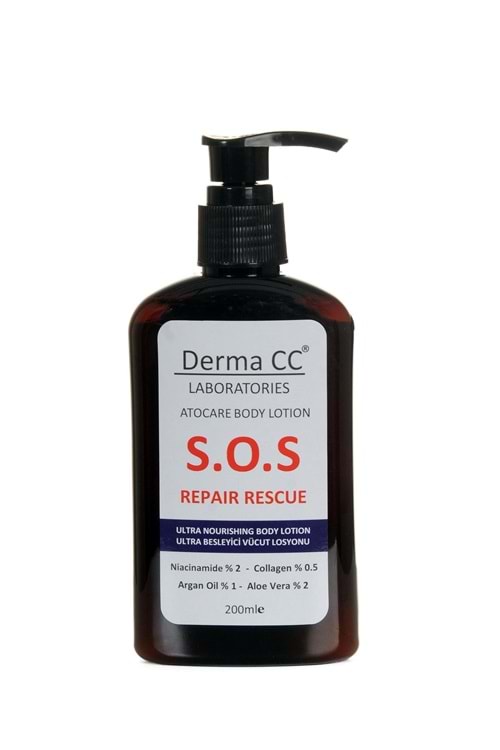 Derma CC Laboratories S.O.S Ultra Besleyici Vücut Losyonu 200 ml