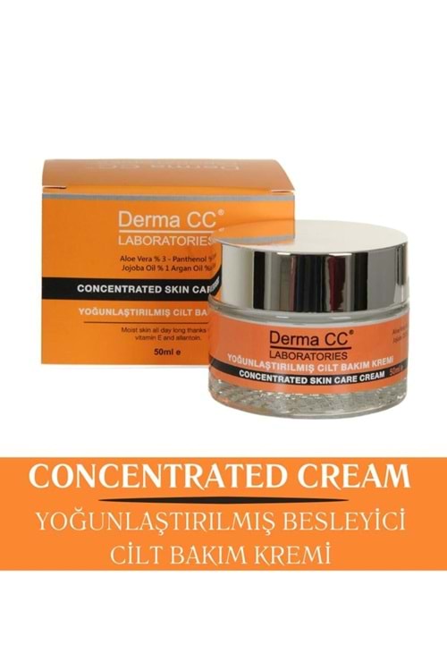 Derma CC Laboratories Concentrated Skin Care Cream - Yoğunlaştırılmış Cilt Bakım Kremi 50 Ml