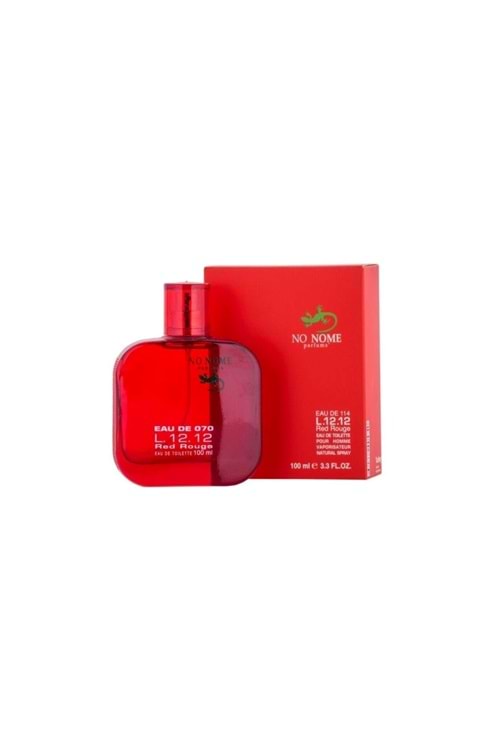 No Nome Red Edt 100 ml Erkek Parfümü Lacoste Kırmızı