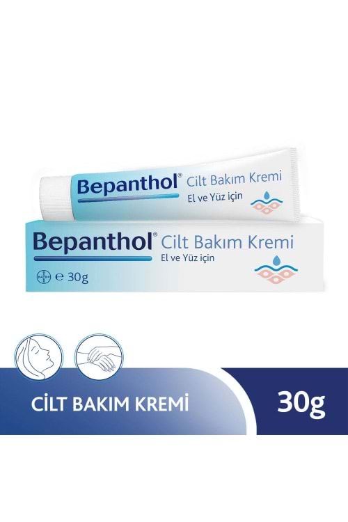 Bepanthol Cilt Bakım Kremi El ve Yüz Için 30 gr