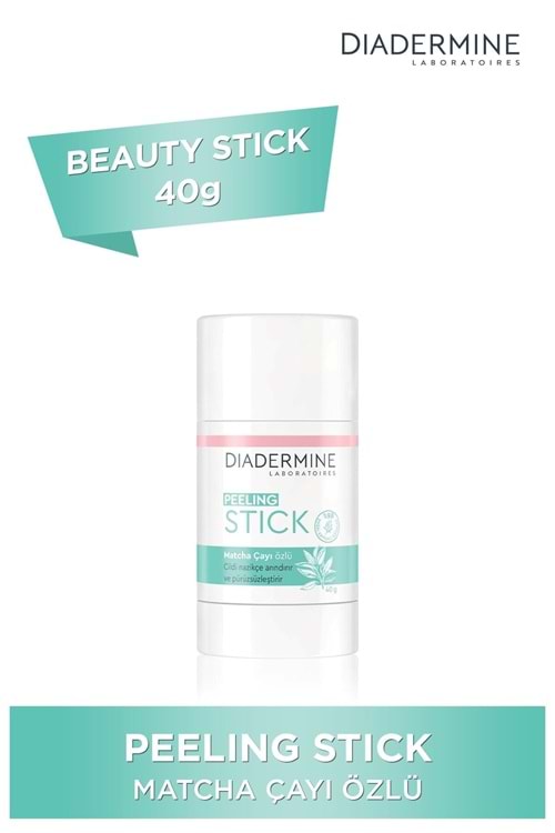 Diadermine Matcha Çayı Özlü Peelıng Stıck 40g