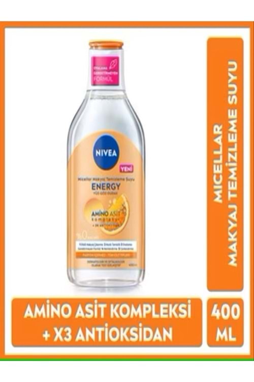 Nivea Micellar Makyaj Temizleme Suyu Energy 400 ml