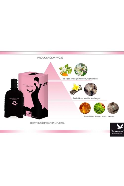 Dreamland Parfums Life Style Milano - Provocacion - EDP Parfüm 100 ml.