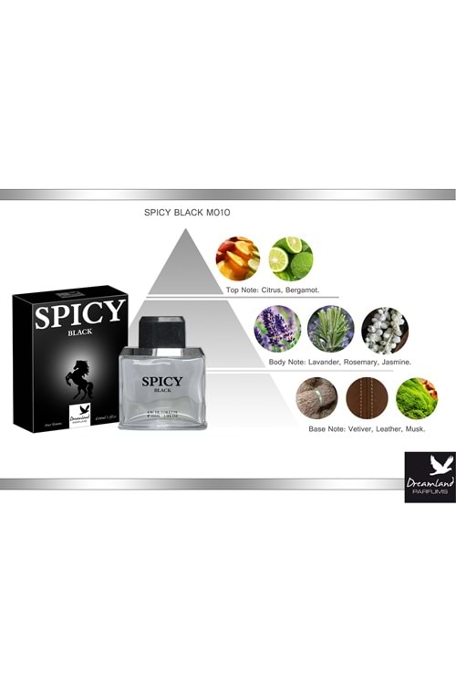 Dreamland Parfums Life Style Milano - Spicy Black - Linee Dreamland EDT 100 ml. Parfüm