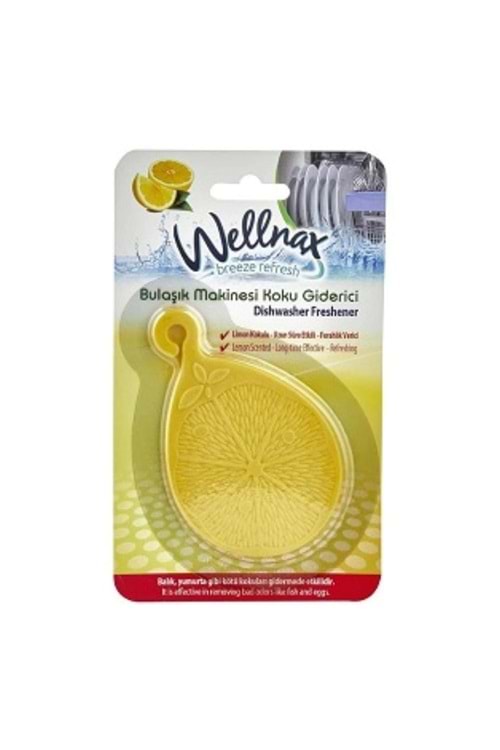 Wellnax Bulaşık Makinası Koku Giderici Taze Limon