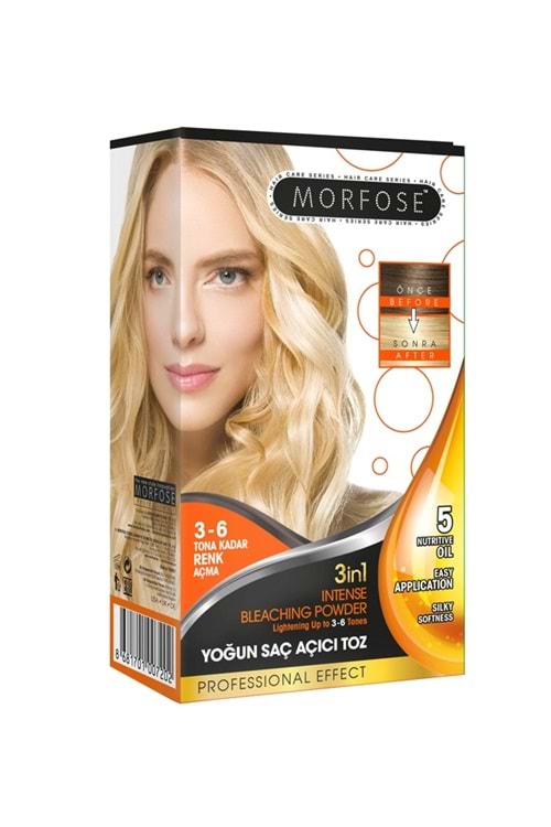 Morfose 3 in 1 Yoğun Saç Açıcı Toz