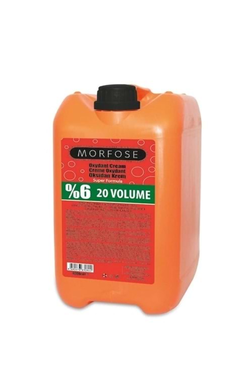 Morfose 20 Volume % 6 Oksidan Krem 4000 ml.