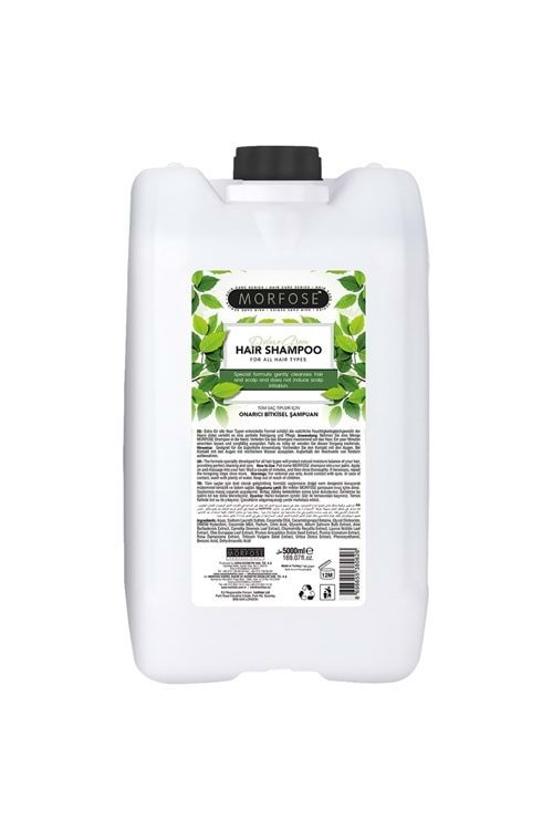 Morfose Herbal Deluxe Green Şampuan 5000 ml.