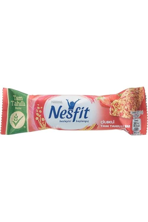 Nestle Nesfit Çilekli Tam Tahıllı Bar 23.5 Gr.
