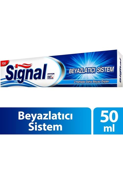 Signal Diş Macunu Ferahlatıcı Beyazlık 50 ml