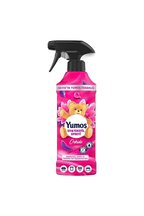 Yumoş Ev veTekstil Spreyi Orkide 450 ml